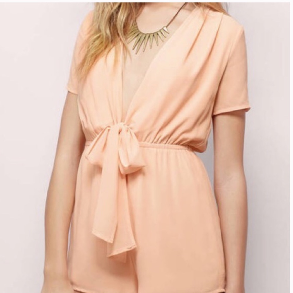 Tobi Peach Romper